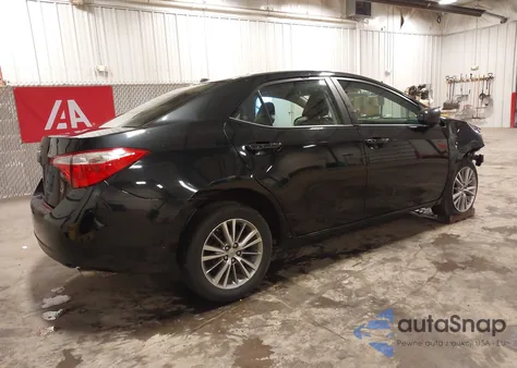 2015 Toyota Corolla Le Premium from USA, damaged, VIN 2T1BURHE5FC387029